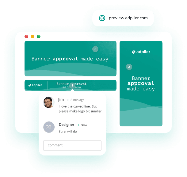 Preview HTML5 Ads And Social Ad Mockups Adpiler