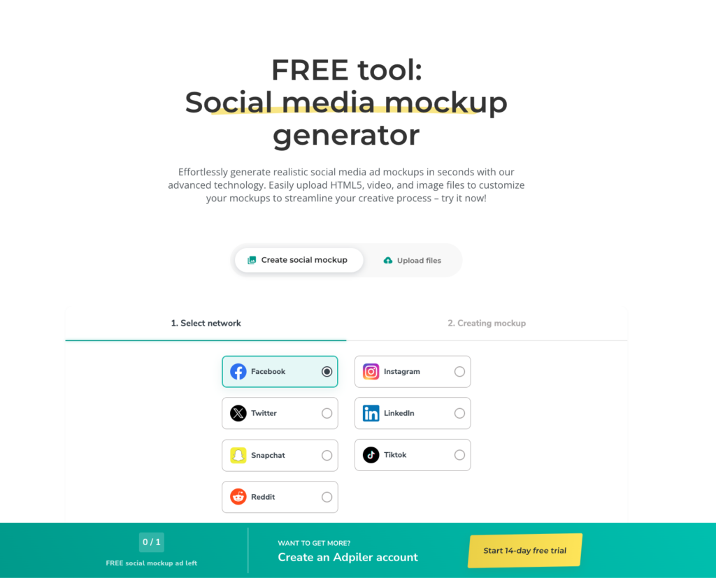 Check Our New Tool: Free Social Media Mockup Generator - Adpiler