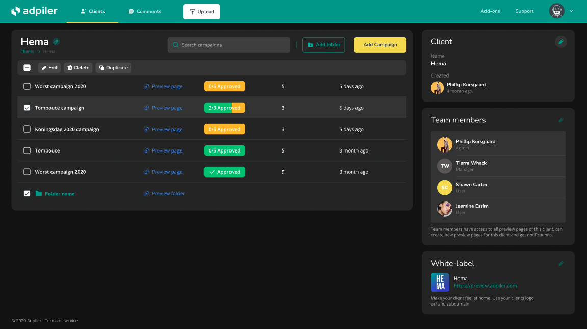 Adpiler Introduces Dark Mode Adpiler